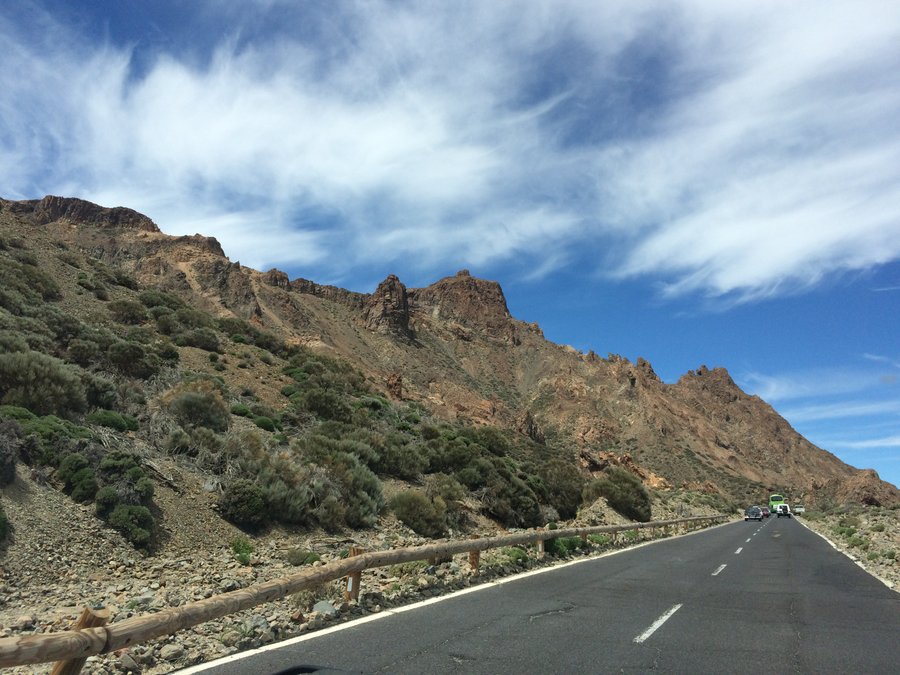 Teren Parku Narodowego El Teide Teneryfa