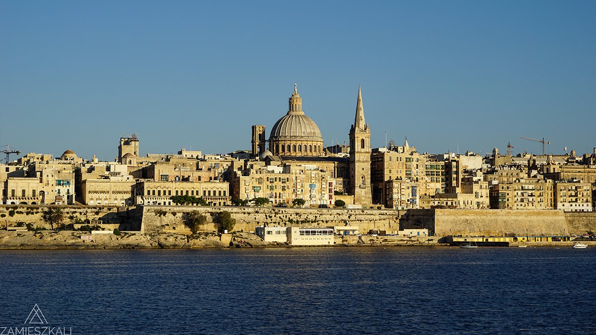 Malta, Valletta najdalsza stolica Europy na zdjęciach