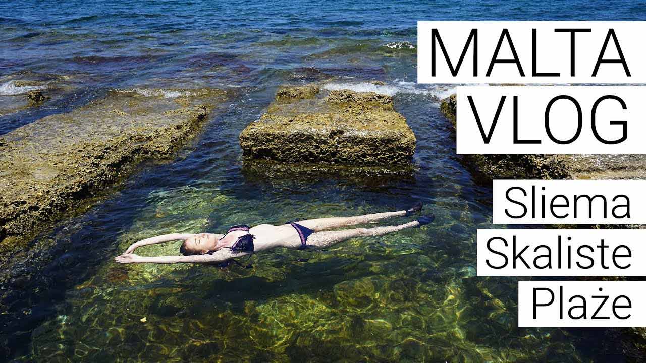 [VIDEO] Malta Sliema Vlog: Mój prywatny basen i skaliste plaże