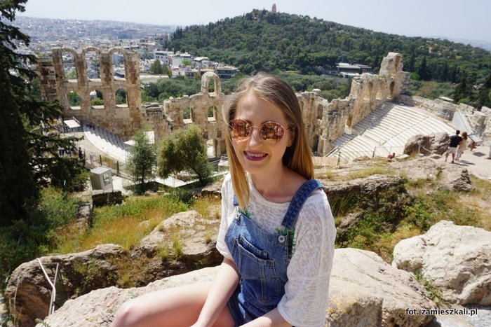 Akropol Ateny zwiedzanie: Odeon Heroda Attyka