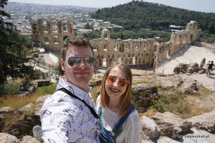 Akropol Ateny zwiedzanie: Odeon Heroda Attyka