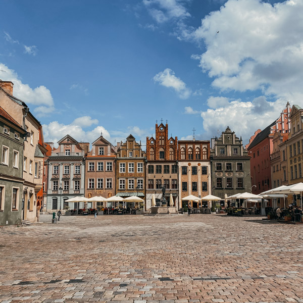 Poznań Stary Rynek Kamienice