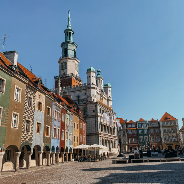 Poznań Stary Rynek Domki Butnicze