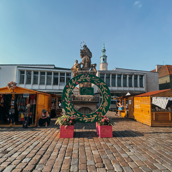Poznań Stary Rynek jarmark świętojański
