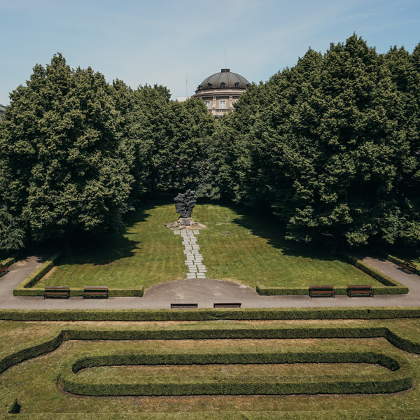Zamek Cesarski Poznań - ogród