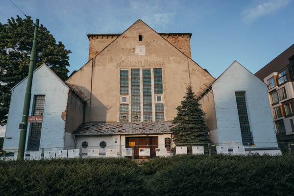Nowa Synagoga w Poznaniu - historia, zdjęcia, plany.