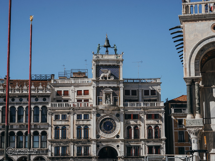 Wieża zegarowa w Wenecji